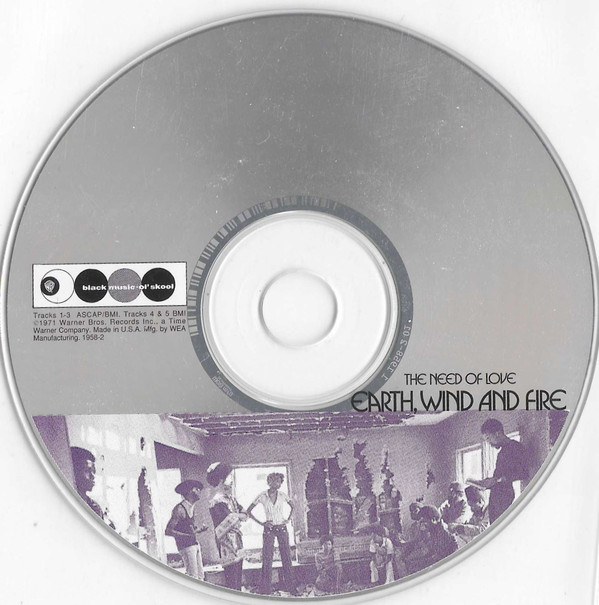 Earth, Wind & Fire  The Need Of Love : CD